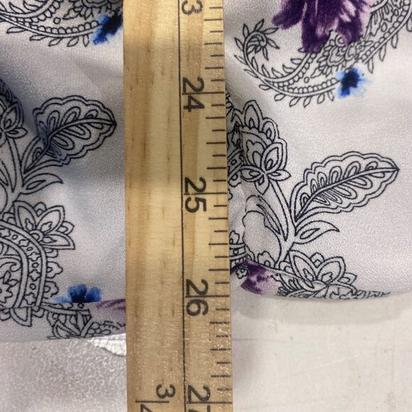 Torrid Sleeveless Blouse Womens Size 5 US 5X Floral Lightweight Flowy - Picture 6 of 9